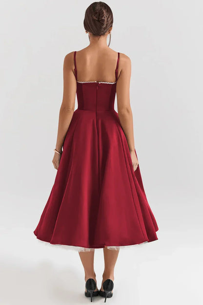 Cloe Midi Dress - Double Layer