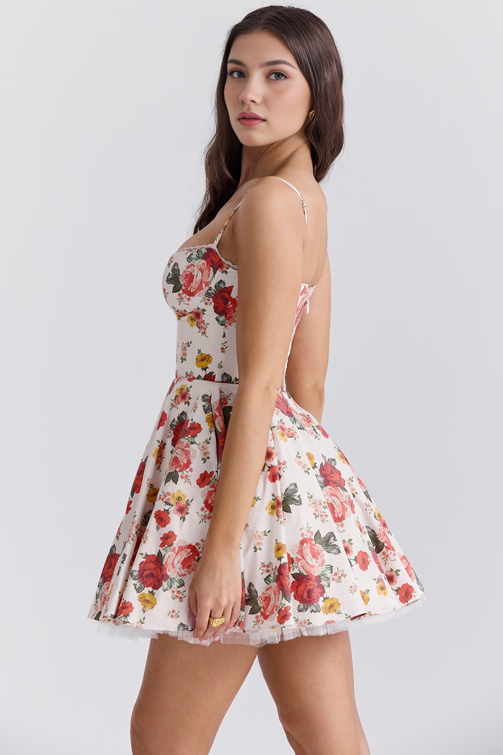 Cloe Double Layer Short Dress